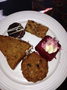 First round of dessert...I needed carbs