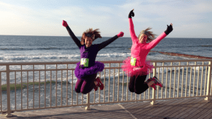 Sisters rocking the tutu look