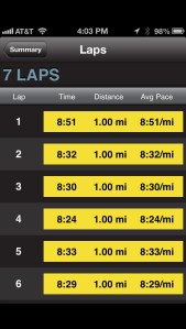 6 miles easy pace - 5/29/13