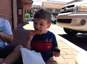 So how far did you run kid?