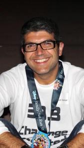 January 2013  At Walt Disney World the night before the 'Goofy Challenge'