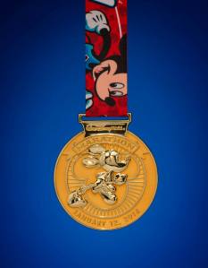 Mickey Mouse Full Marathon medal