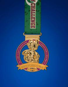 Dopey Challenge medal