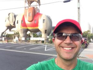 Sunday run A quick visit with Lucy