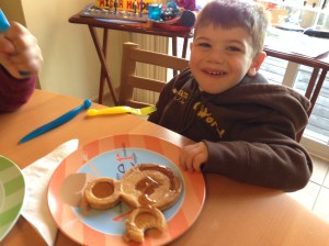 Yum (strategically placed maple syrup)