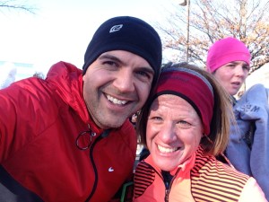 A smile at the finish