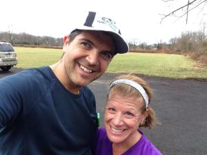 Taking advantate of a warm 'winter' day.