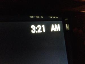 Earlier than the day before but somehow I am still awake.