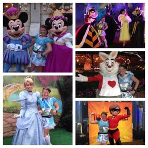 Having fun during the Princess Half Marathon