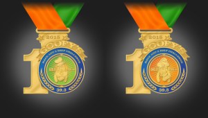 2015 10th Anniversary Goofy Challenge medal