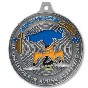 'Going Goofy' 5K medal