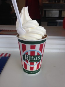 A nice 'root beer' gelati