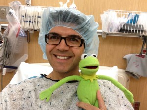 Going with the theme of the 'Jim Henson' procedure