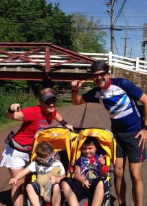 Our last stroller run - Memorial Day 2014