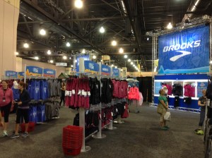 Plenty of Brooks race gear