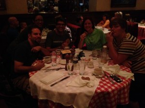 Mikey Milers bonding over round carbs