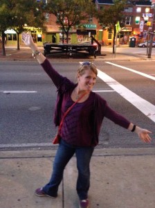 Where the start line would be in a few hours