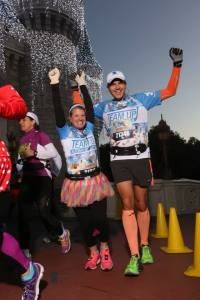 Running through the castle