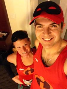 Ready to head out to EPCOT for the marathon