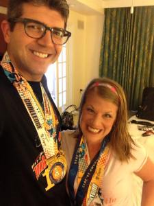 All refreshed and ready to head to the parks.