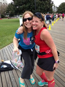 Shari and her friend Cori