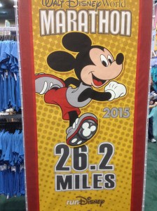 Checked out some of the merchandise for the marathon down this aisle