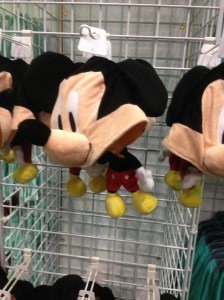 The Mickey hats were fun. They also had Donald and Goofy variants.