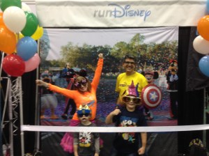 A quick family stop at the expo for some Goofy fun