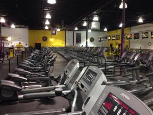 The gym can be a lonely place on a Sunday morning in winter.
