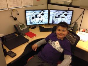 He fits in quite well