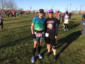 Meeting up with John (host of 'The Runner Of A Certain Age' podcast)