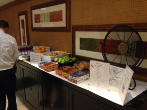 Pre-race food. Can you tell what was missing?