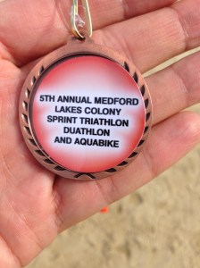 Not my most impressive medal but meant a lot to me