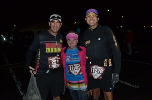 With Brad at the starting area