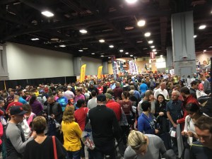 I was in line so long I thought I would be riding the Haunted Mansion when I got to the end.