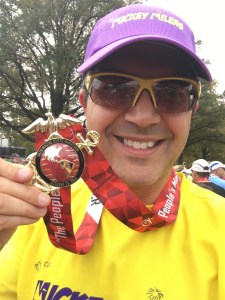 Proud to have earned my medal