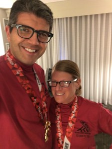 All cleaned up and ready for our drive home.