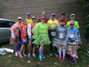 Mickey Milers about to run the 2015 Marine Corps Marathon