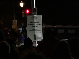 Security had been ramped up.