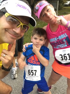 Discussing race strategy