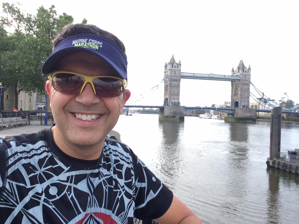 My daily view on my run