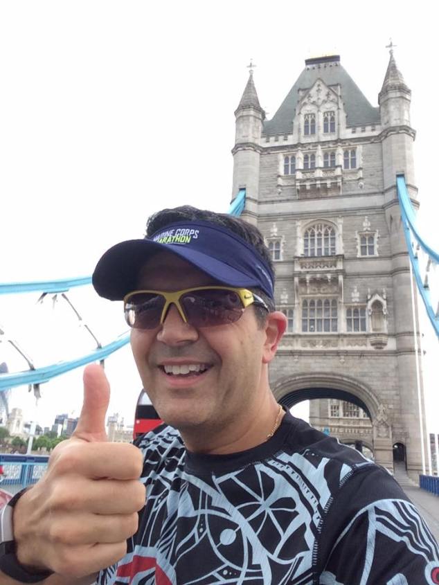 Finishing my time in London with a final run over Tower Bridge. Maybe one day I will be able to get back for the London Marathon.