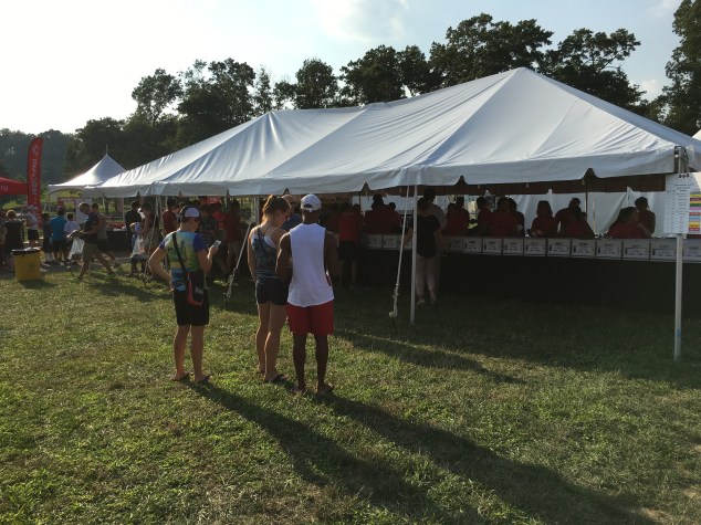 Well organized packet pickup 