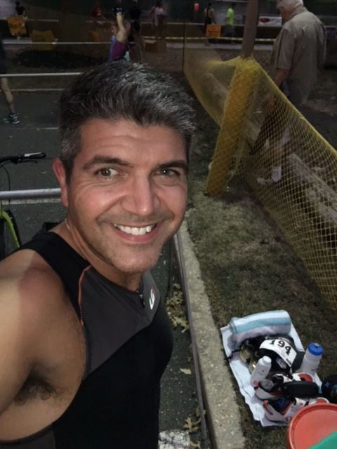 Yes, it is still early enough that it is dark. I had my headlamp on to get to transition