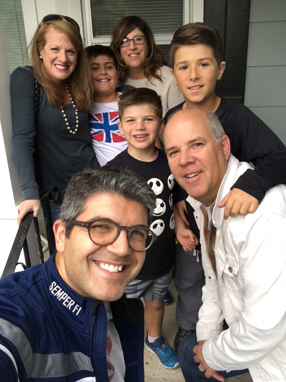 Meeting up with family