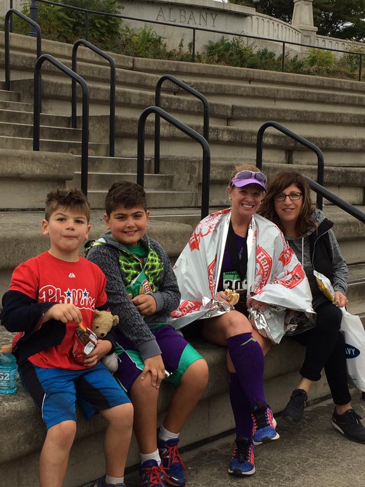 She had great crowd support