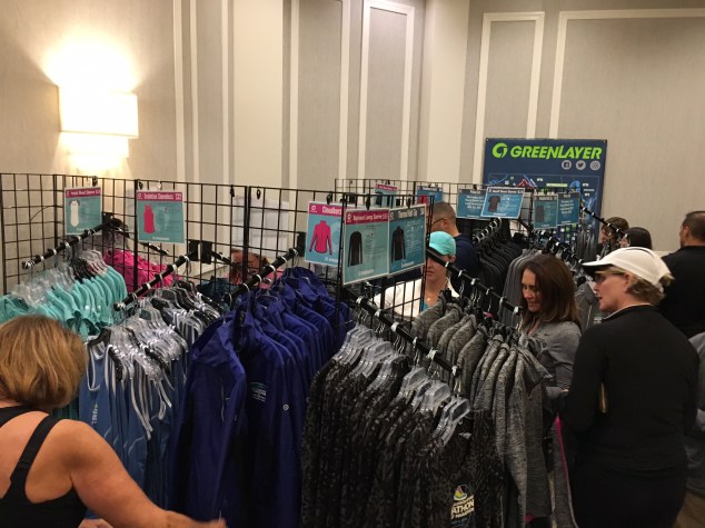 There were some very reasonable prices for marathon gear