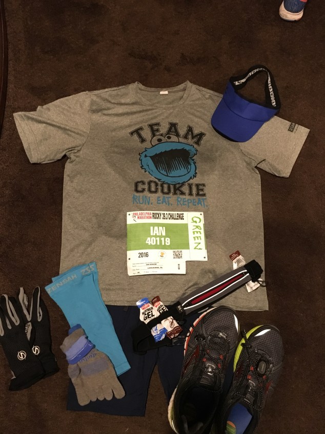 Gear was all ready and I was hopeful that the races would be more enjoyable