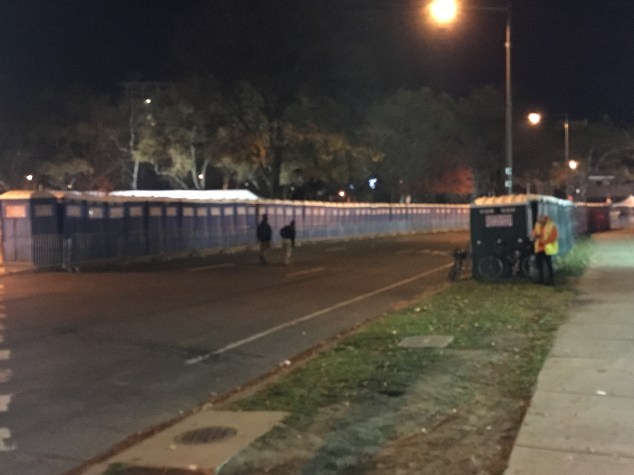 All clean and unused. A perk of arriving so early. Tomorrow I wouldn't be saying the same